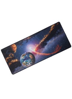 Generic Gaming Mouse Pad, red moon, Extended Large Desk Mat, Big Computer Keyboard Desk Pad, Stitched Edges Mousepad, (70CM  x 30CM  x 2MM ) Waterproof Desk Pad for Office and Home  - Image 5