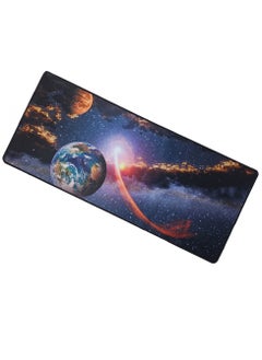 Generic Gaming Mouse Pad, red moon, Extended Large Desk Mat, Big Computer Keyboard Desk Pad, Stitched Edges Mousepad, (70CM  x 30CM  x 2MM ) Waterproof Desk Pad for Office and Home  - Image 3