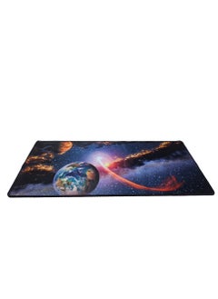 Generic Gaming Mouse Pad, red moon, Extended Large Desk Mat, Big Computer Keyboard Desk Pad, Stitched Edges Mousepad, (70CM  x 30CM  x 2MM ) Waterproof Desk Pad for Office and Home  - Image 4