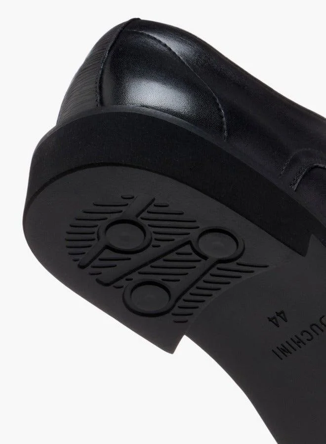 دوتشيني حذاء ديربي رجالي برباط سادة