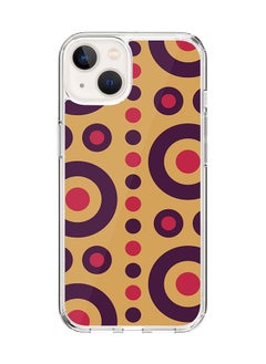 Classic Clear Case for Apple iPhone 14 Hybrid Soft Case Flexible Edges Anti Drop TPU PC Gel Thin Transparent Cover [ Designed for Apple iPhone 14 ] - Bull's Eye