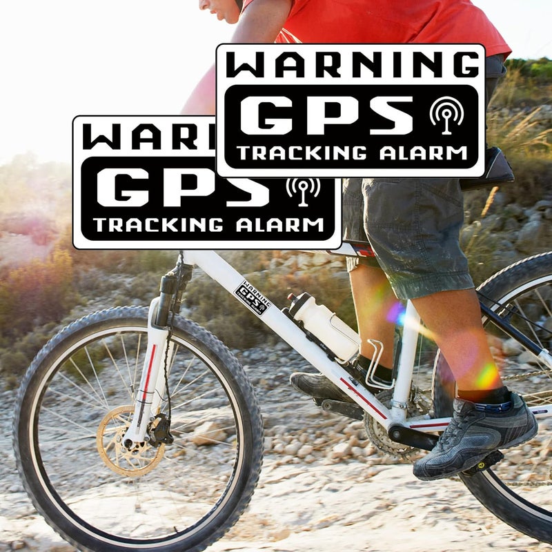 JINGIHE ملصقات إنذار تتبع GPS من JINGIHE 10 قطع - Image 3