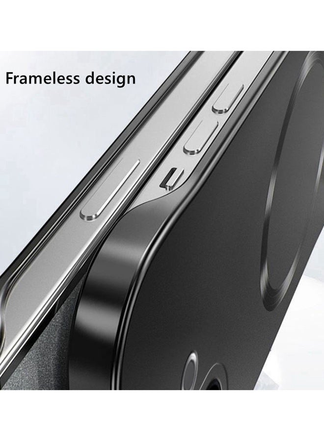 for Vivo X200 Fe Case，[Raised Camera Lens Protector]，[Rapid heat dissipation]，Magnetic Without Edges Vivo X200 Fe Cover，Advanced Business Shockproof Phone Case，Comfortable Touch - Image 2