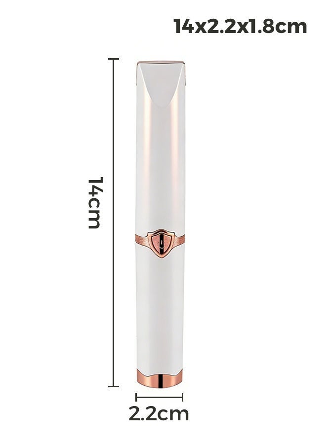 Arabayt Electric  heated eyelash curler, USB rechargeable mini portable eyelash curler, long-lasting curling eyelash tool, women's makeup and beauty tool (white) - Image 2