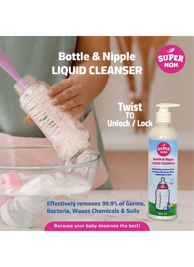 SUPER MOM - Bottles Liquid Cleanser - Image 1