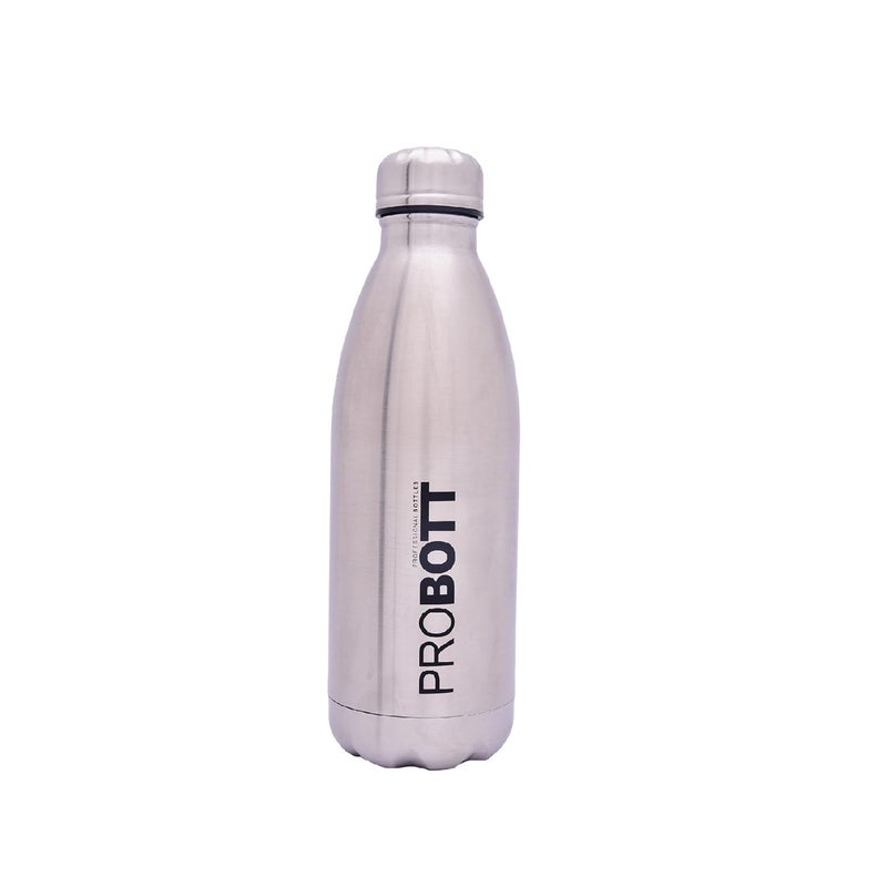 PROBOTT PROBOTT Thermosteel Vacuum Flask Hot Cold Water Bottle 350 ml Flask Silver PB 35001  - Image 1
