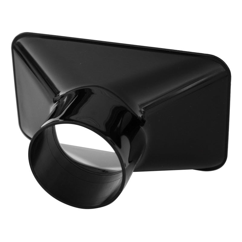 POWERTEC 70204 Dust Collection Rectangular Hood Nozzle for 212 Dust Collection Hose Fittings