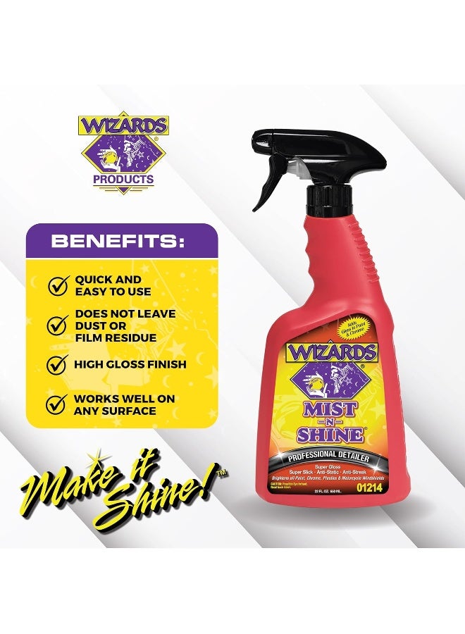 WIZARDS - Motorcycle Quick Kit Cleaner, Detailer, and Bug Remover With Fiber Cloth and Bag - Image 2