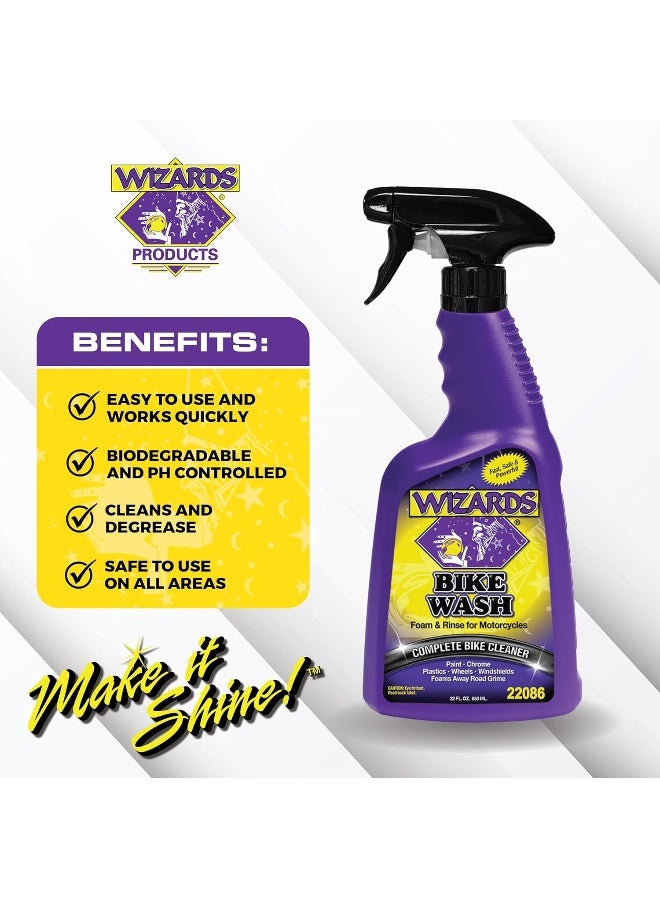 WIZARDS - Motorcycle Quick Kit Cleaner, Detailer, and Bug Remover With Fiber Cloth and Bag - Image 4