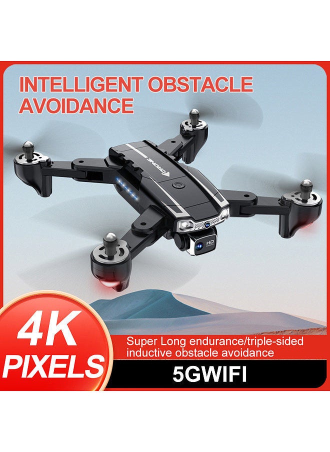 Generic - GPS Remote Control Drone with Camera 4K Dual Camera 5GWIFI Obstacle Avoidance Double GPS Optical Hover Remote Control Qudcopter Follow Me for Kids Adults 2 Battery - Image 1