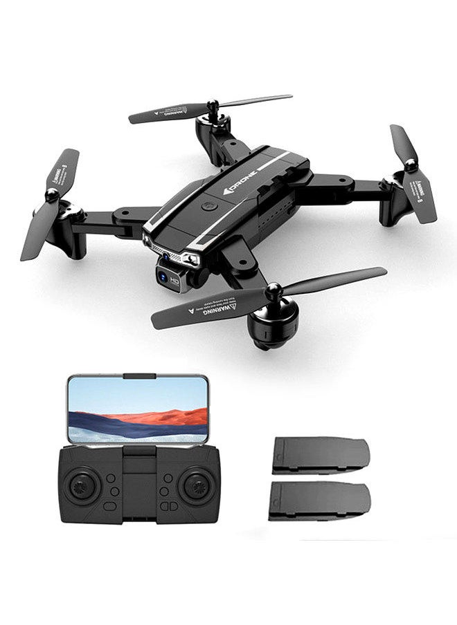 Generic - GPS Remote Control Drone with Camera 4K Dual Camera 5GWIFI Obstacle Avoidance Double GPS Optical Hover Remote Control Qudcopter Follow Me for Kids Adults 2 Battery - Image 1