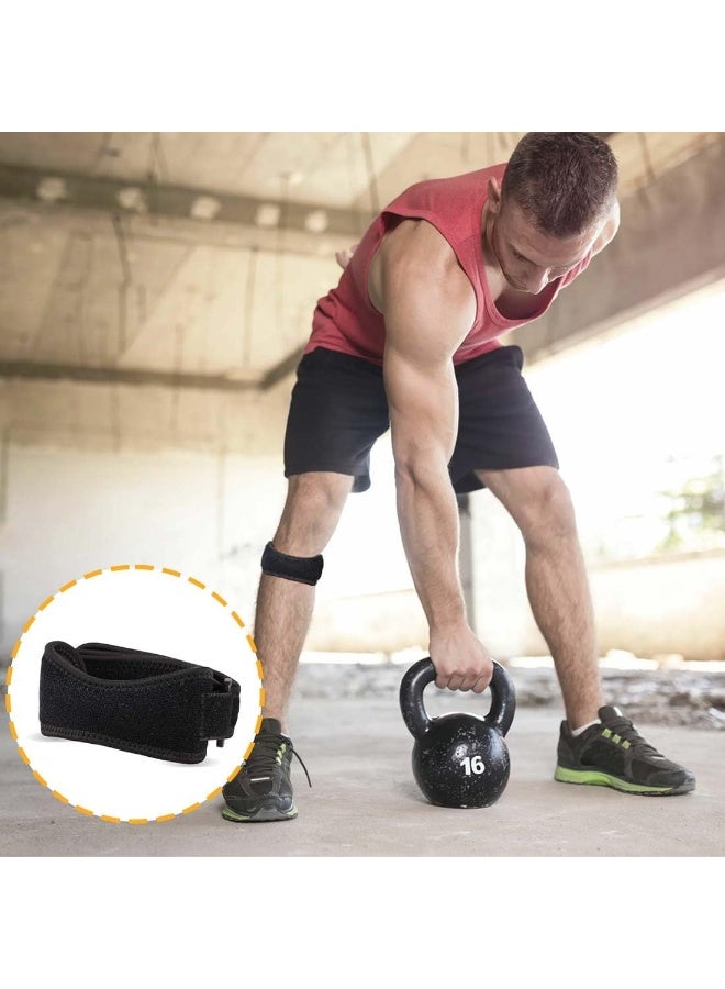 زوج دعامة ركبة XPEX ارتوپيدية - دعم وتر الرضفة لتخفيف الألم أثناء الرياضة، الجري، المشي، كرة القدم وكرة السلة - Image 5