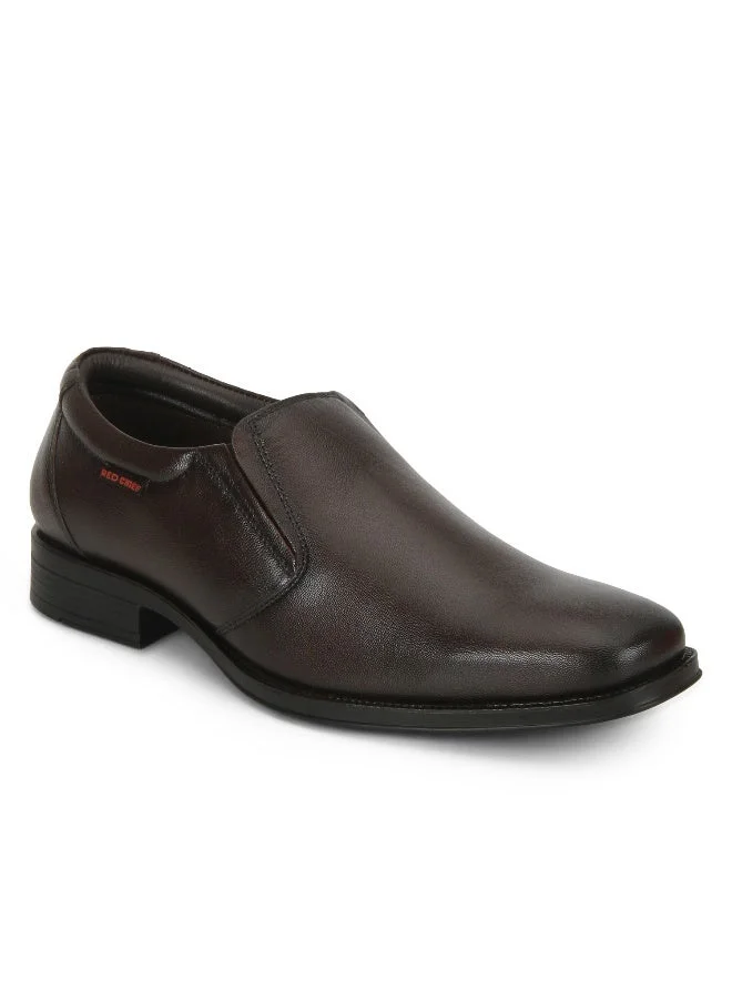 Red Chief Brown Low Ankle Slip On Formal Shoe - Rc3526 003
