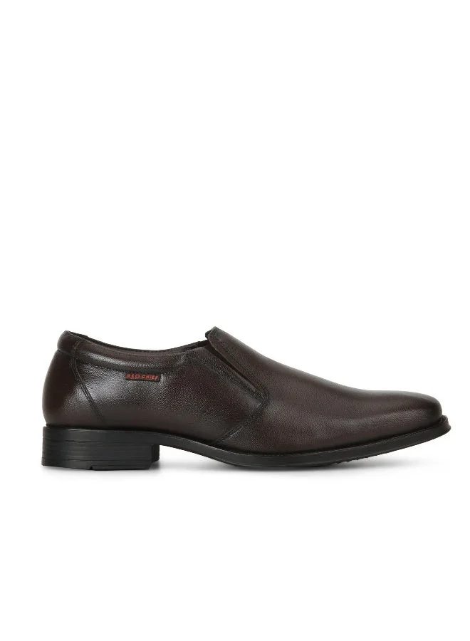 Red Chief Brown Low Ankle Slip On Formal Shoe - Rc3526 003