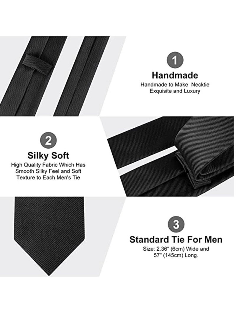 Tanyaz Multicolor Checkered Patterned Necktie Suit Gift Box Set - Image 4