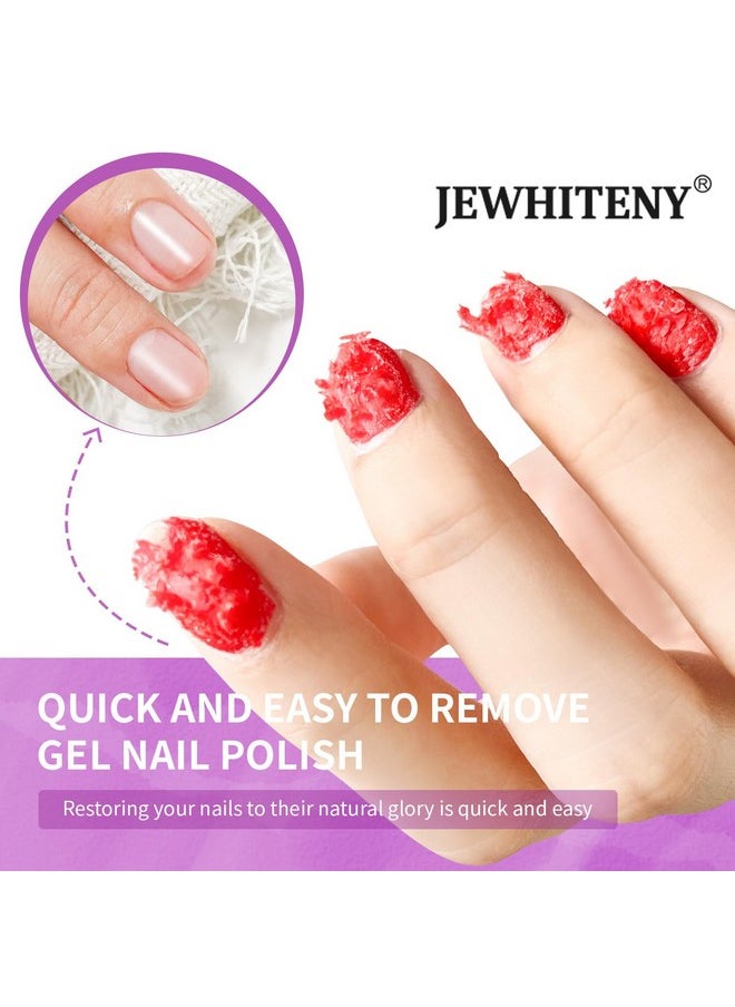 JEWHITENY - JEWHITENY 10ML Gel Nail Polish Remover 2pcs Professional Gel Remover for Nails 3-5 Minutes Gel Nail Remover Easy And Quick Remove No Need Soaking or Wrapping Gel Remover - Image 1