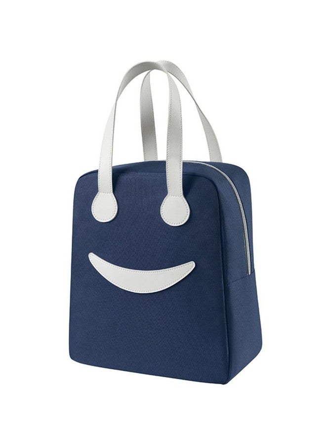 FunBlast Lunch Bag - Insulated Travel Lunch Bag for Office, Multi-Purpose Lunch Box Carrying Bag for Women/Men/Tiffin/Storage Bag for Lunch Box, Tiffin Bag (Blue) - Image 1