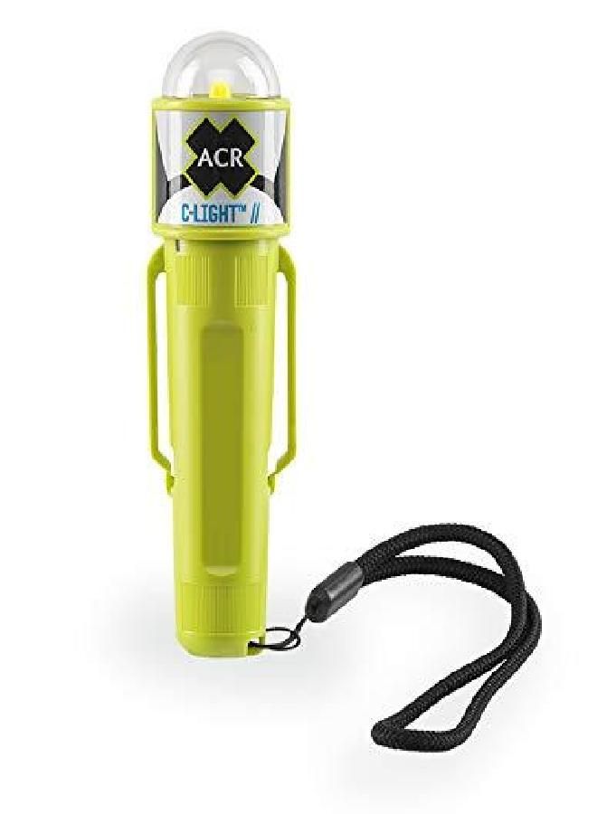 ACR C-Light™  Led Pfd Vest Light With Clip, Velcro Strap, Uscg, Solas - Image 1