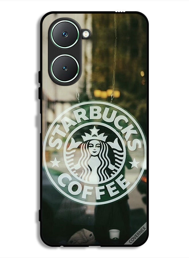 Covernex Vivo Y18i 4G Protective Case Cover Starbucks Coffee Lover - Image 1