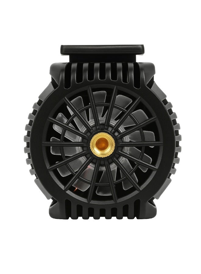 F01 Phone Fan with Instant Cooling - 4500RPM High Speed Fan - RGB Lighting - Compatible with All Phones - USB Cable - Black - Image 2