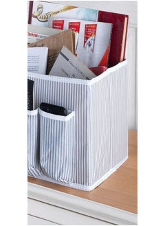 الاس هوم كوليكشن صندوق منظم بجانب السرير المقاس 22*35*22 سم  - Image 4
