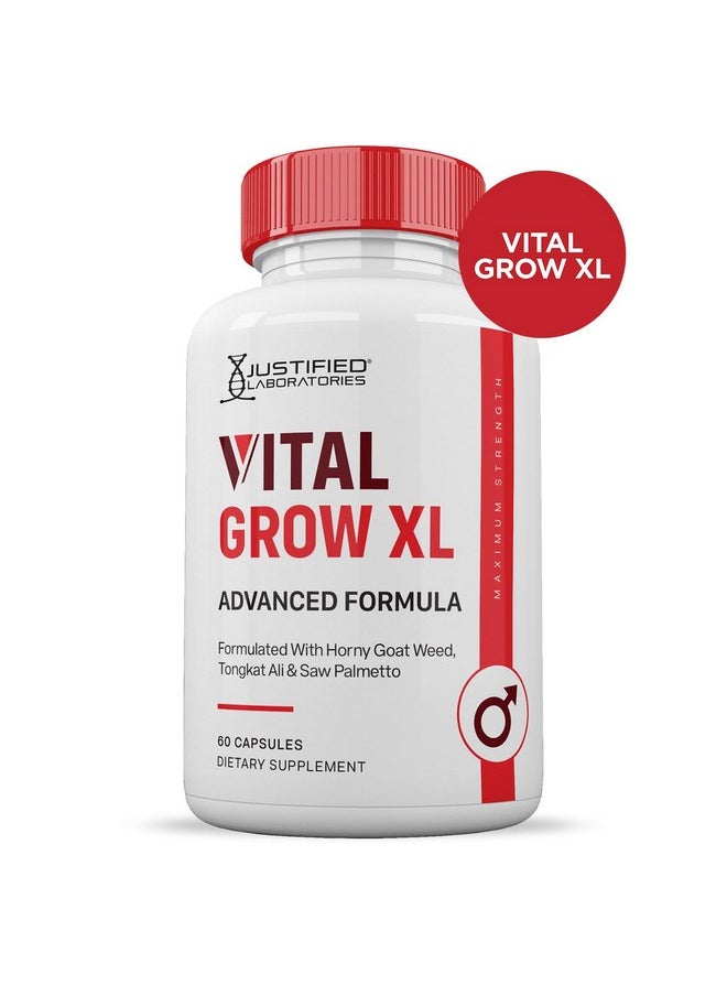 Vital Grow XL Pills 1484MG Advanced Formula Proprietary Blend for Men's Health 60 Capsules - pzsku/Z0C1E90DED0D7B5A522A0Z/45/_/1735907630/2103ec7b-e4c4-469c-947e-3fbe6e9ec6c9