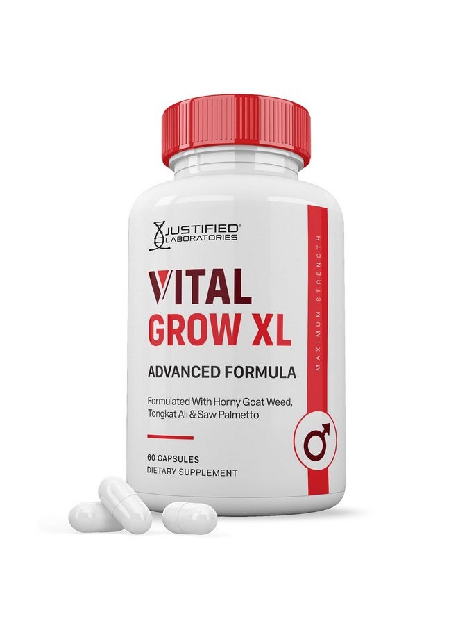 Vital Grow XL Pills 1484MG Advanced Formula Proprietary Blend for Men's Health 60 Capsules - pzsku/Z0C1E90DED0D7B5A522A0Z/45/_/1735907635/230836b8-391c-4281-9b7e-cdfccff765be