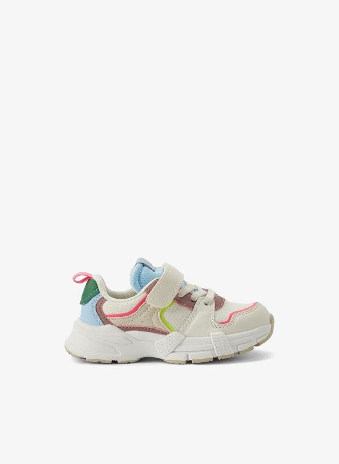 JUNIORS Girls Hook & Loop Ankle Sneakers - Image 1