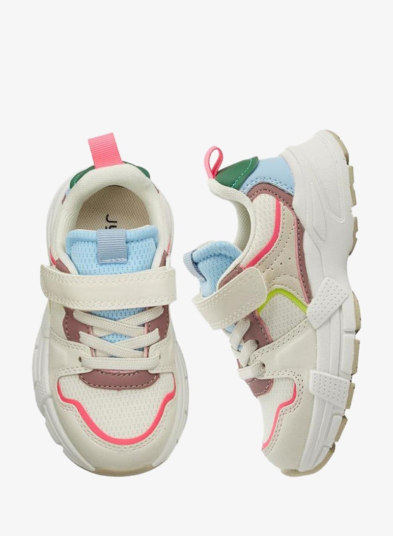 JUNIORS Girls Hook & Loop Ankle Sneakers - Image 3