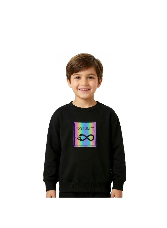 ايكو AIKO-Boys Stylish Printed Long Sleeve Sweatshirt