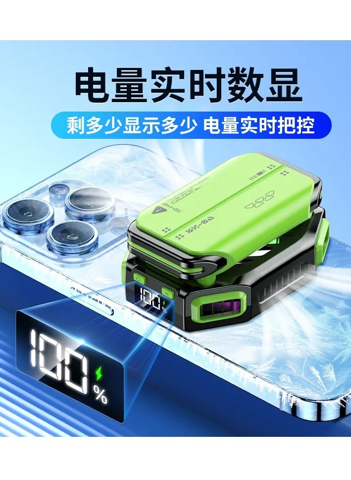 Oaktree X111 Magnetic Gaming Phone Cooler Fan with 1800mAh Rechargeable Battery - Image 3