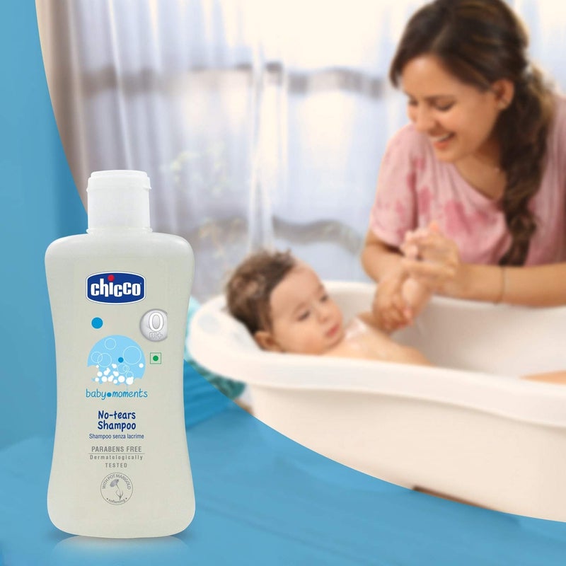 CHICCO Baby Moment NO-TEARS Shampoo 200 ML. - Image 4