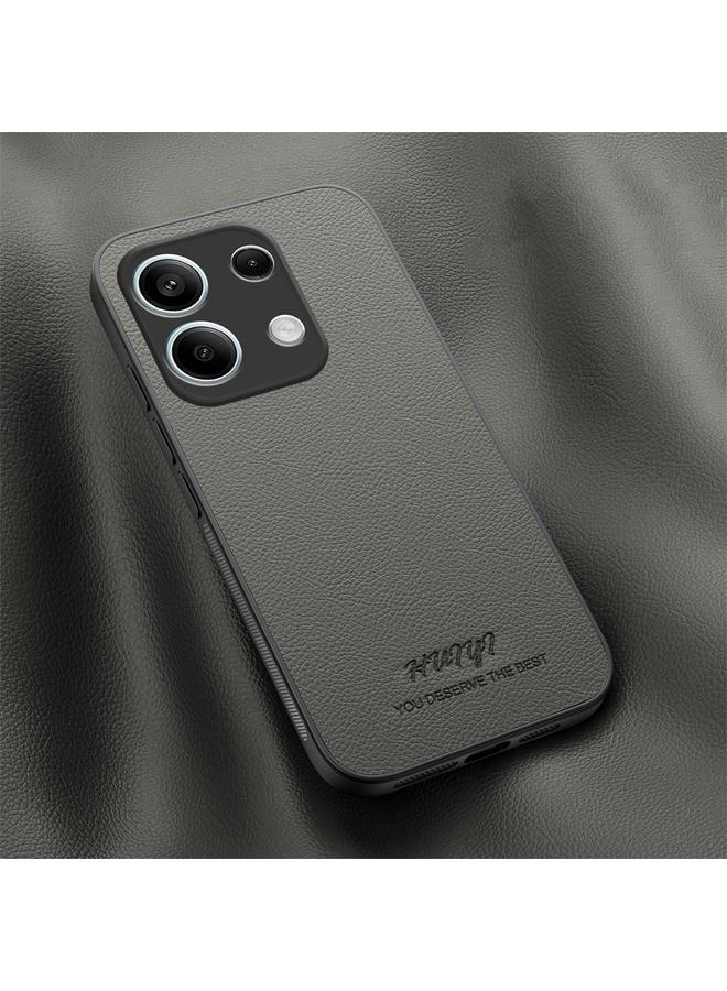 S-TOP Case For Redmi Note 13 Pro 4G HUIYI Leather Magnetic Phone Case - Image 1