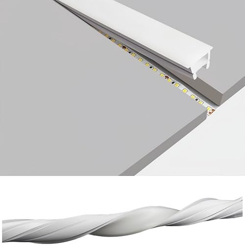 KSDLMPA 33Ft/10M Silicone LED Channel System, Aluminum Profile Substitutes 16x16mm DIY LED Neon Rope Light IP67 Waterproof for 6-12mm LED Strip Light Installation, for Indoor Outdoor Ambient Decor - Image 1