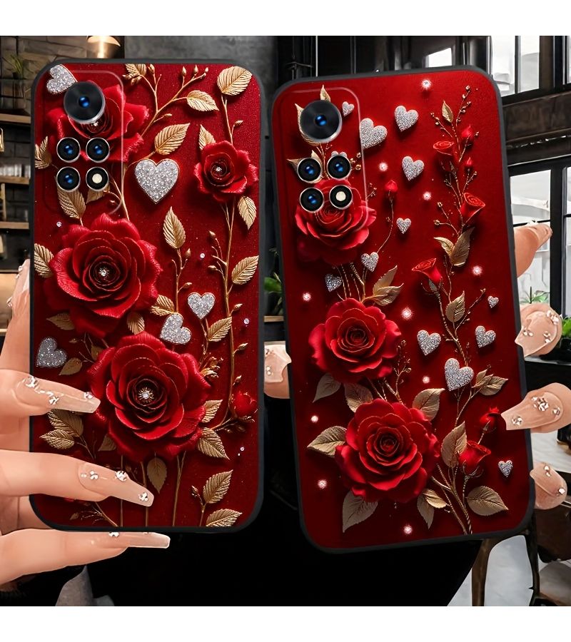 Soft Silicone Phone Case Compatible With Xiaomi Redmi 13C 5G Mixed Color 2 - Image 4