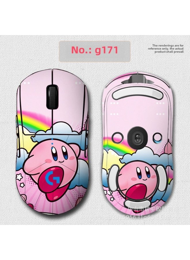 Generic - Anti-slip Mouse Stickers Logitech GPW One Or Two Generation GPROX Special All-inclusive Sweat-absorbent Anti-sweat Hand Stickers Lizard Skin-Color:GPW Second Generation [171]] - Image 1