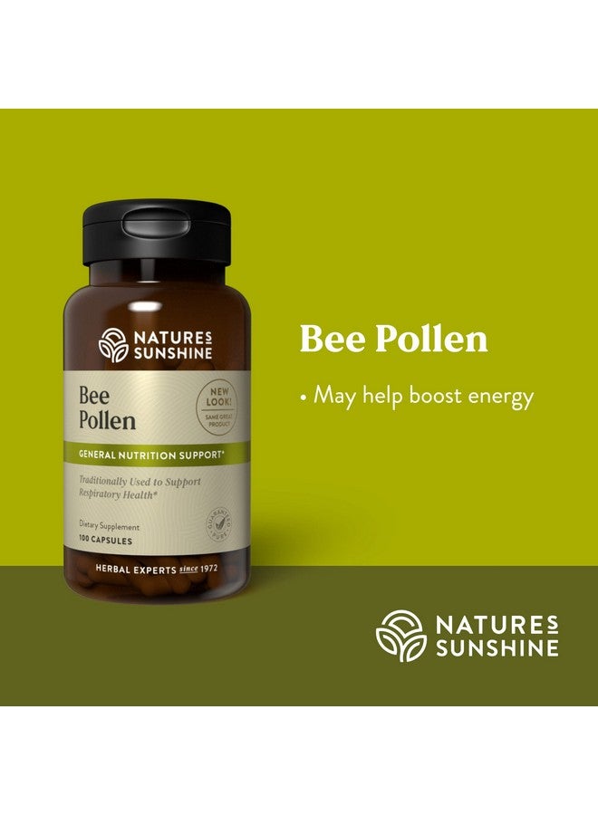Nature's Sunshine Bee Pollen 100 Capsules  Has A Strong Nutritional Profile That Offers A Natural Energy Boost - Image 4