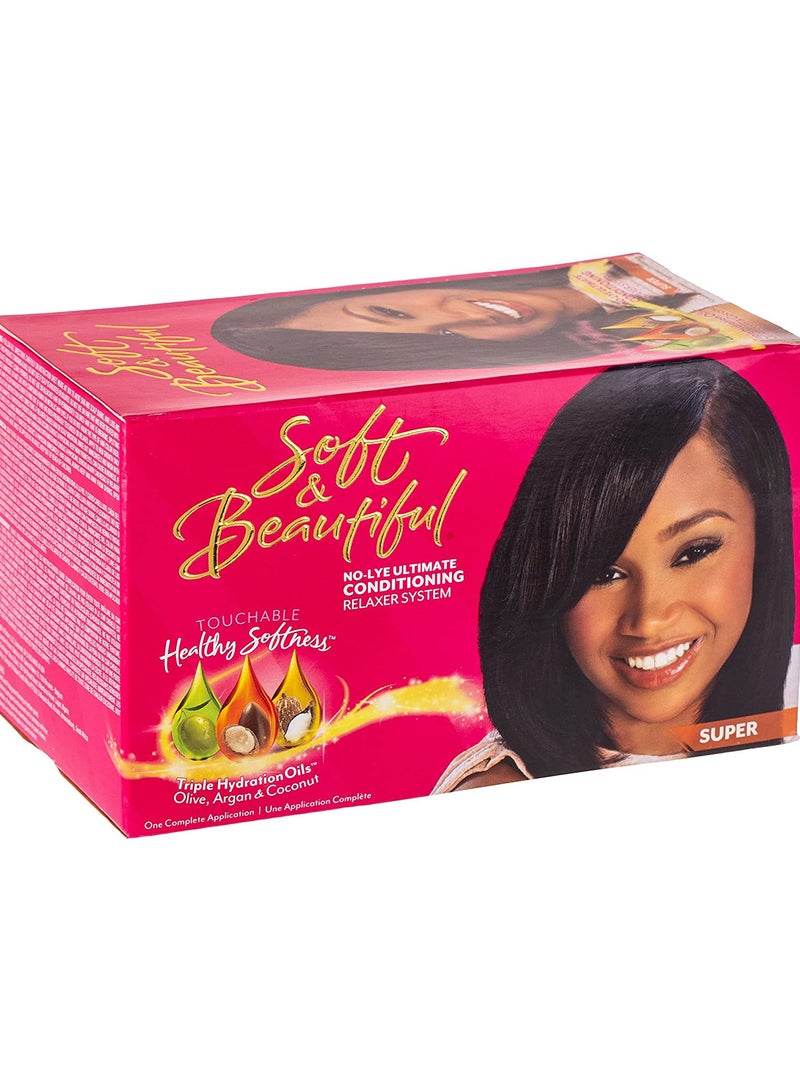 Soft & Beautiful No- Lye Ultimate Conditioner Relaxer System Super - Image 2