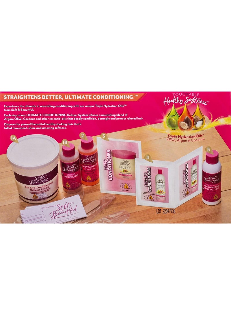 Soft & Beautiful No- Lye Ultimate Conditioner Relaxer System Super - Image 3