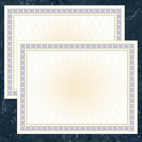 Great Papers! Westminster Purple Metallic Gold Foil Certificate, for Awards, Achievements and Recognition, Printer Friendly 8.5”x11”, 15 Sheet Pack (963023) - Image 3