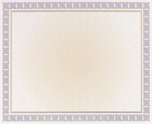 Great Papers! Westminster Purple Metallic Gold Foil Certificate, for Awards, Achievements and Recognition, Printer Friendly 8.5”x11”, 15 Sheet Pack (963023) - Image 4