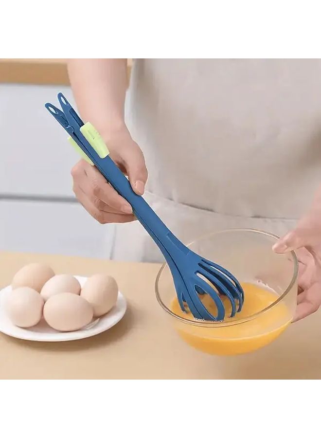 Nordic Yellow 2 in 1 Handheld Whisk Egg Beater Manual Heavy Duty Portable - Image 4