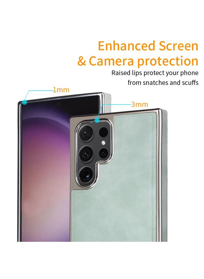 اس-توب جراب لهاتف Samsung Galaxy S23 FE 5G، جراب هاتف MagSafe هجين من مادة البولي يوريثان الحراري مطلي بالكهرباء من الجانبين - Image 4