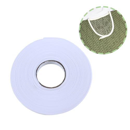 Kexinglu 1/2 Inch Double Fold Bias Tape, 10 Yards Bias Binding Tape Fabric Tape for Sewing Hemming Seaming Quilting Piping (White) - Image 4