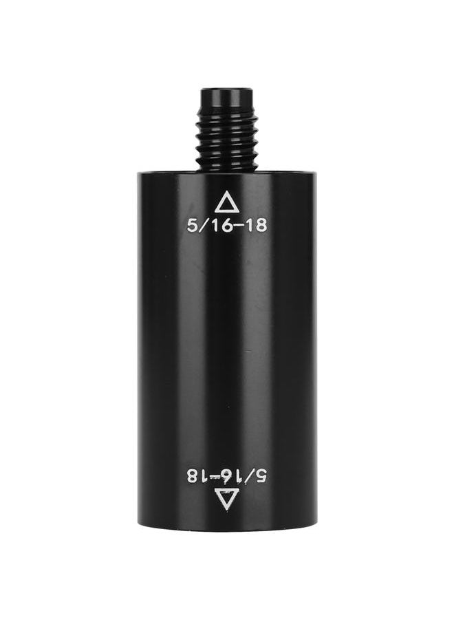 Thoraya Aluminium Black Portable Beautiful Billiards Pool Cue Extended Lengthening Stick Snooker Extend Parts Accessory  - Image 2