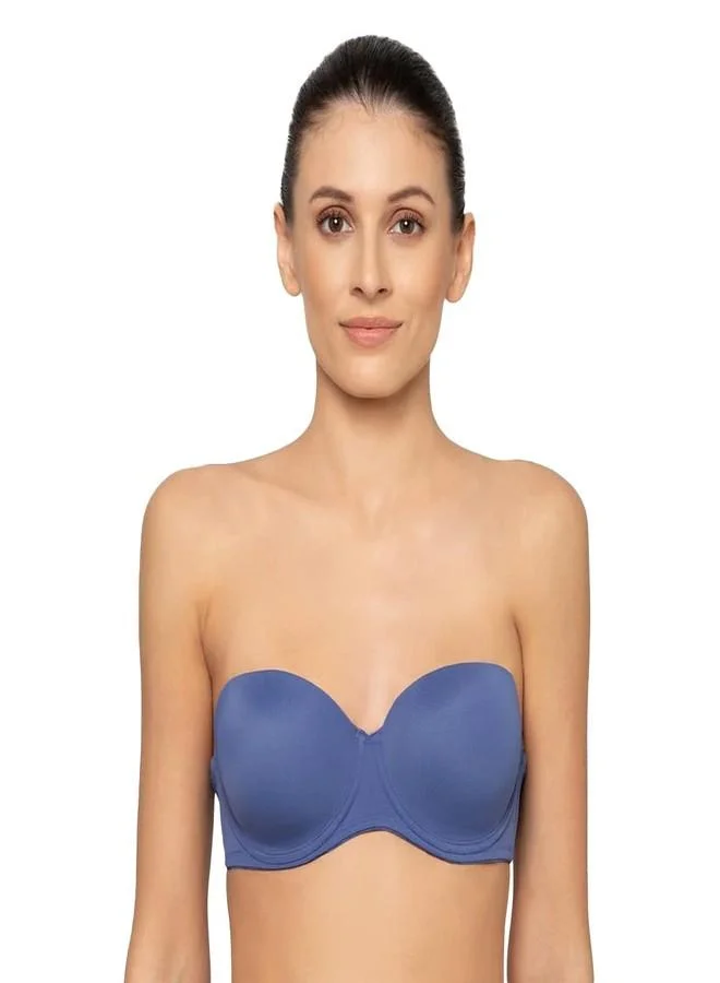 ترايامف Triumph Fashion 147 Modern Wired Half Cup Padded Detachable T-Shirt Bra Blue