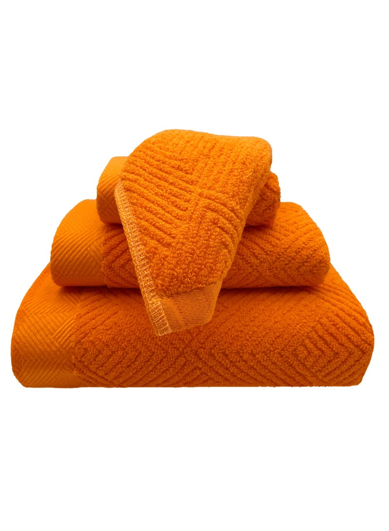 Quick drying and high water absorption luxury bath towels set 100% cotton soft and durable size 70 * 140cm sports hotel spa bathroom sensitive skin daily household use  - Image 3