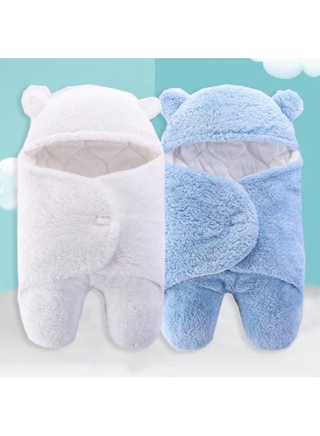 Baby Swaddle Blanket, Sleep Sack, Cute Newborn Baby Boys Girls Blankets, Plush Baby Sleeping Wrap Swaddle Newborn Receiving Blanket for Infants 0 - 9 Months Perfect Baby Gift - Image 5