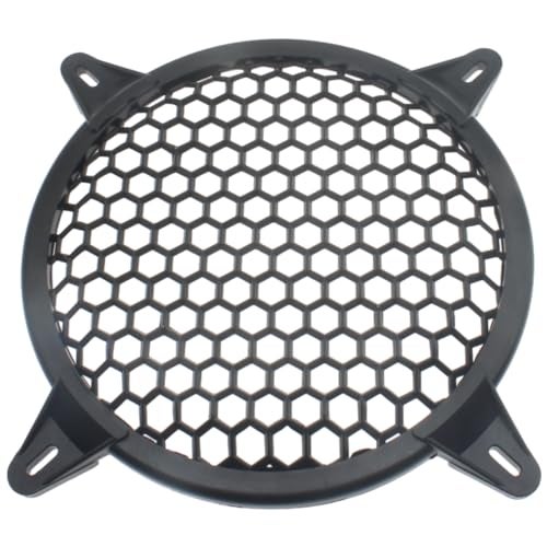 OZXNO 2 Pack 8 Inch Speaker Grills Subwoofer Grill Waffle Grill Guard Protector Covers with Mounting Screws ABS Mesh Round Subwoofer Speaker Cover - Image 3