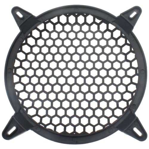 OZXNO 2 Pack 8 Inch Speaker Grills Subwoofer Grill Waffle Grill Guard Protector Covers with Mounting Screws ABS Mesh Round Subwoofer Speaker Cover - Image 4